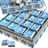 Blue N Silver Crystal Box with Exotic Choco